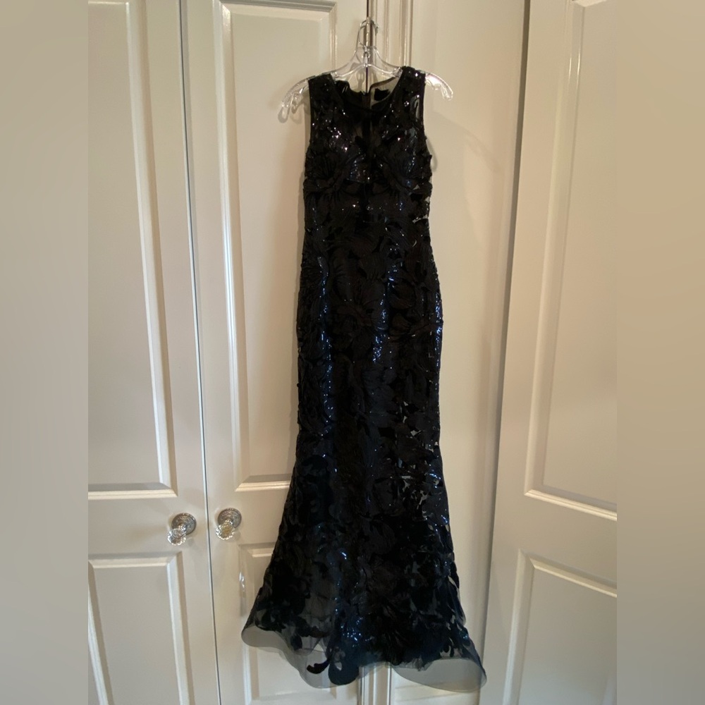 Jovani Black Sequin Dress